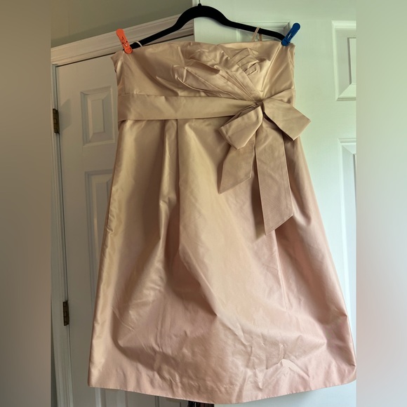 Ann Taylor 100% Silk Formal Dress - Sz 12 - Picture 3 of 5